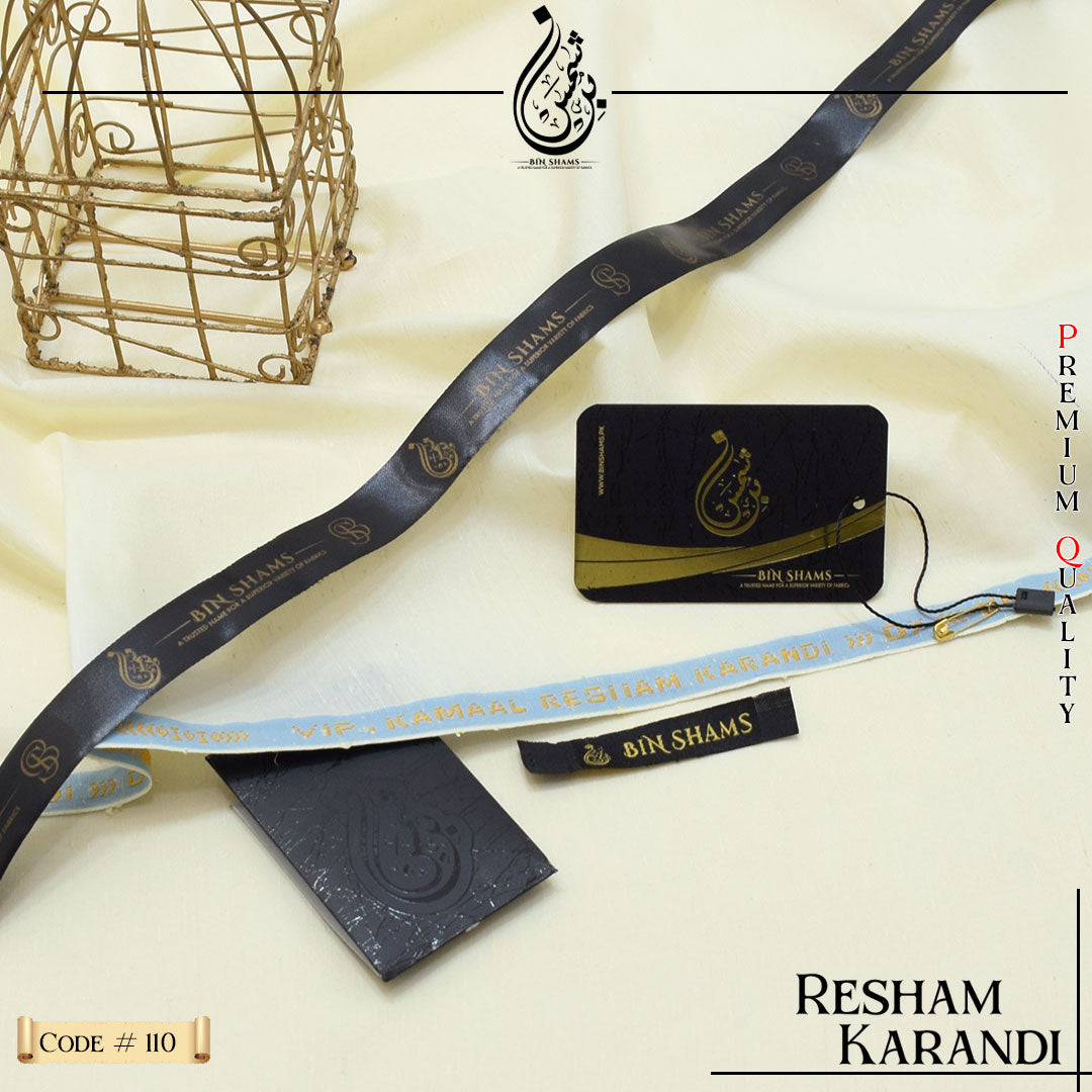 Resham Karandi - Cream