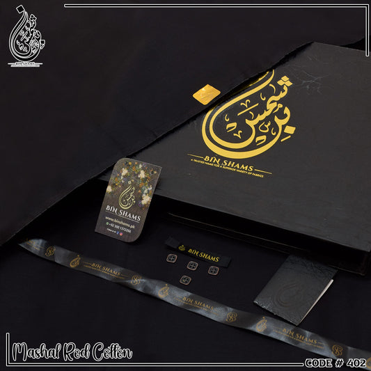 Mashal Rod Cotton - Eerie Black