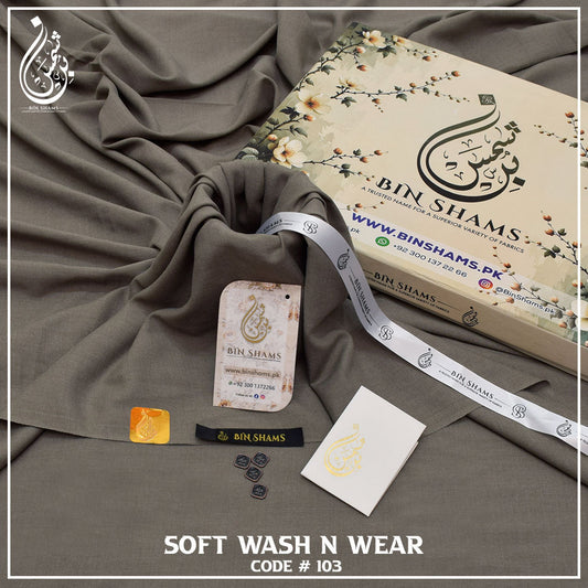 Soft Wash N Wear - Granite Gray