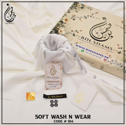 Soft Wash N Wear - Cream color