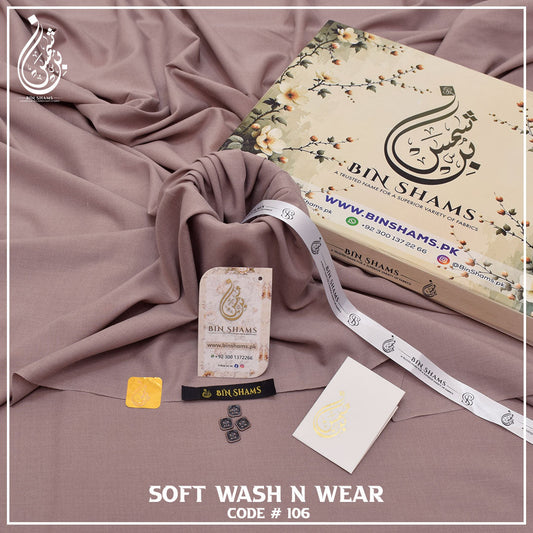 Soft Wash N Wear - Cinereous
