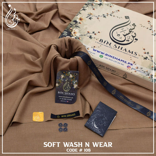 Soft Wash N Wear - Pastel Brown